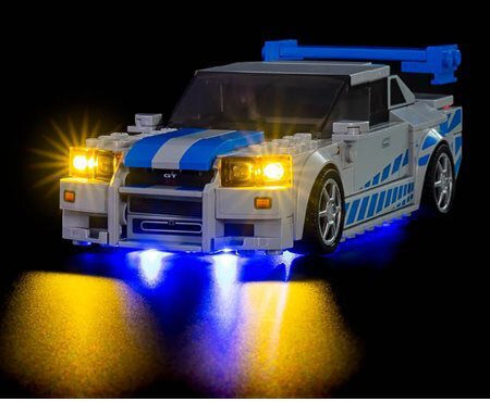 Light My Bricks Light Kit Lego #76917 Speed Champions Nissan Skyline Gt-r R34 3846