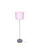 Oxygen Pink Stars Φωτιστικό Δαπέδου Υ165εκ. με Ντουί για Λαμπτήρα E27 Ροζ