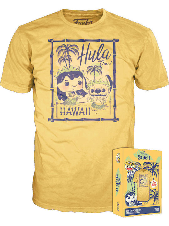 Funko Boxed Pop Tees Disney Lilo Stitch Hula T-shirt L 889698753296