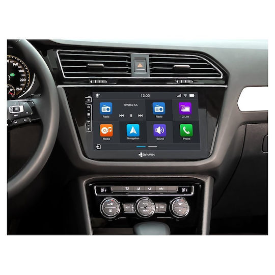 Dynavin Auto-Audiosystem für Volkswagen Tiguan 2017-2023 (Bluetooth/USB/WiFi/GPS/Apple-Carplay/Android-Auto) mit Touchscreen 10.1"