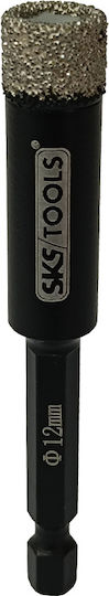 SKS Tools Τρυπάνι για Γυαλί και Πλακίδια 12mm