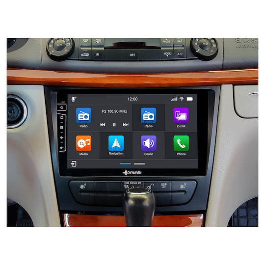 Dynavin Auto-Audiosystem für Mercedes-Benz CLS Klasse / E Klasse 2003-2009 (Bluetooth/USB/WiFi/GPS/Apple-Carplay/Android-Auto) mit Touchscreen 9"