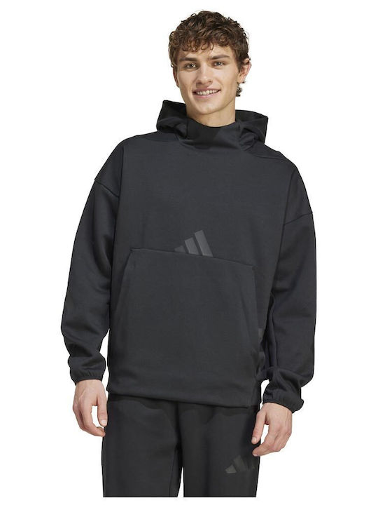 adidas Z.N.E. Sweatshirt with Hood Black JE7537 Skroutz.mt