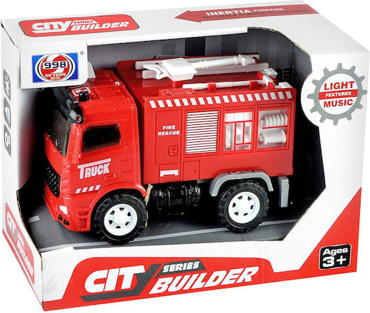 ToyMarkt Toy Car Fire Truck Pull Back