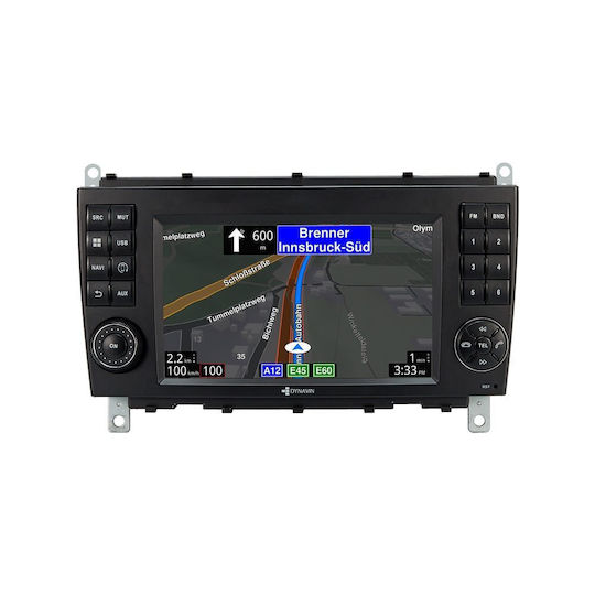 Dynavin Ηχοσύστημα Αυτοκινήτου για Mercedes-Benz CLK Class 2005-2009 (Bluetooth/USB/WiFi/GPS/Apple-Carplay/Android-Auto) με Οθόνη Αφής 7"