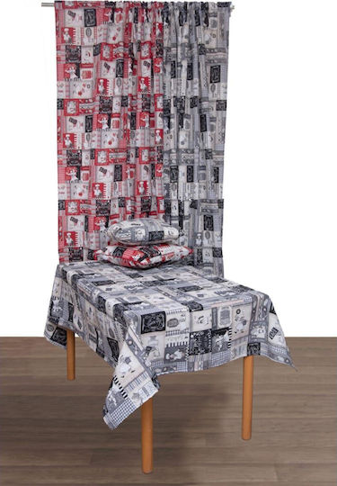 Viopros Față de masă Chef Gri 140x180cm
