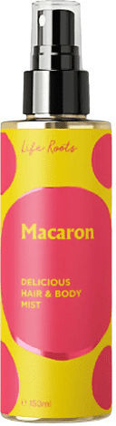 Life Roots Macaron Delicious Hair & Body Mist Parfum Ușor Păr & Corp 150ml