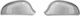 Chrome Mirror Covers Compatible Vw Jetta 2005-2010 Stainless Steel