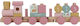Little Dutch Stacking Toy Train made of Wood with Music for 12++ Months