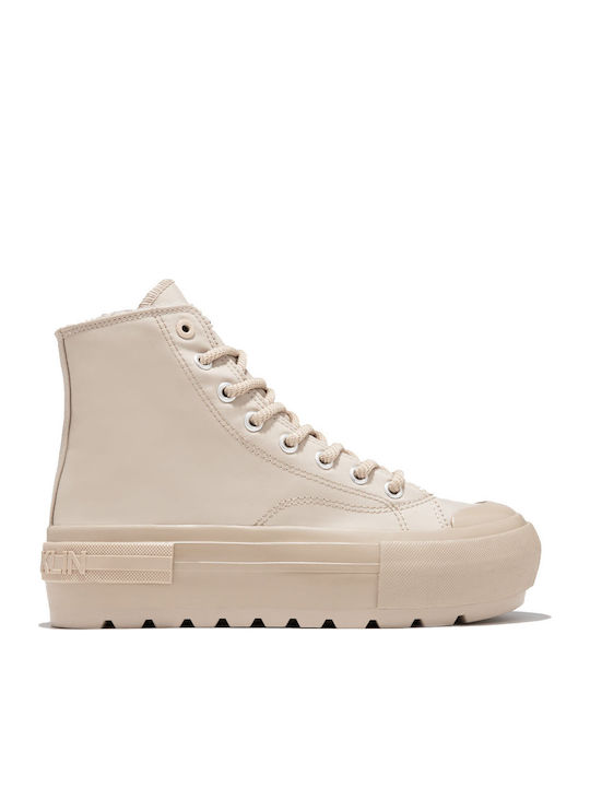 D.Franklin D.Franklin Damen Sneakers Beige DFSH...