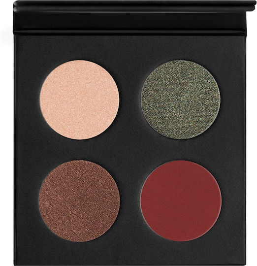 Erre Due Beauty Dots Eye Shadow Palette Matte in Solid Form 253 Mulberry Lust 6gr