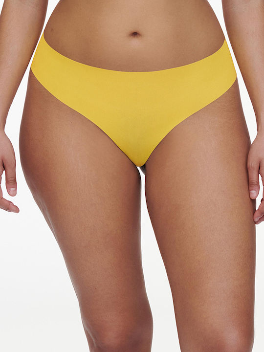 Chantelle Damen Zeichenfolge Nahtlos Yellow