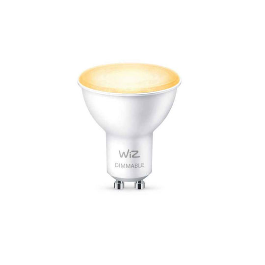 WiZ Smart Λάμπα LED για Ντουί GU10 και Σχήμα PAR16 Ρυθμιζόμενο Λευκό Dimmable