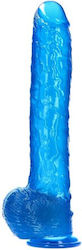 Dildo Golia Transparent Blue