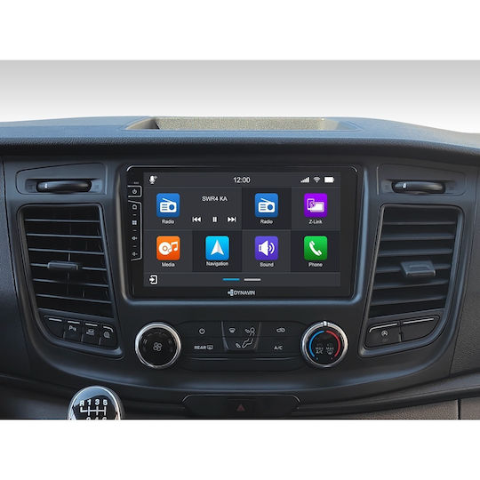 Dynavin Ηχοσύστημα Αυτοκινήτου για Ford Transit Custom 2019 (Bluetooth/USB/WiFi/GPS/Apple-Carplay/Android-Auto) με Οθόνη Αφής 9"