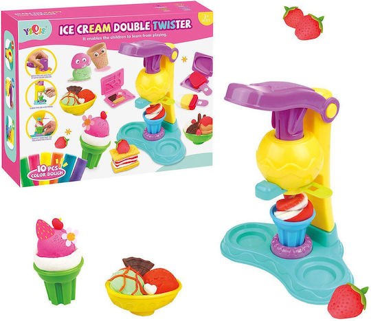 ToyMarkt Plasticine Playset for 3+ Years 10 Pieces