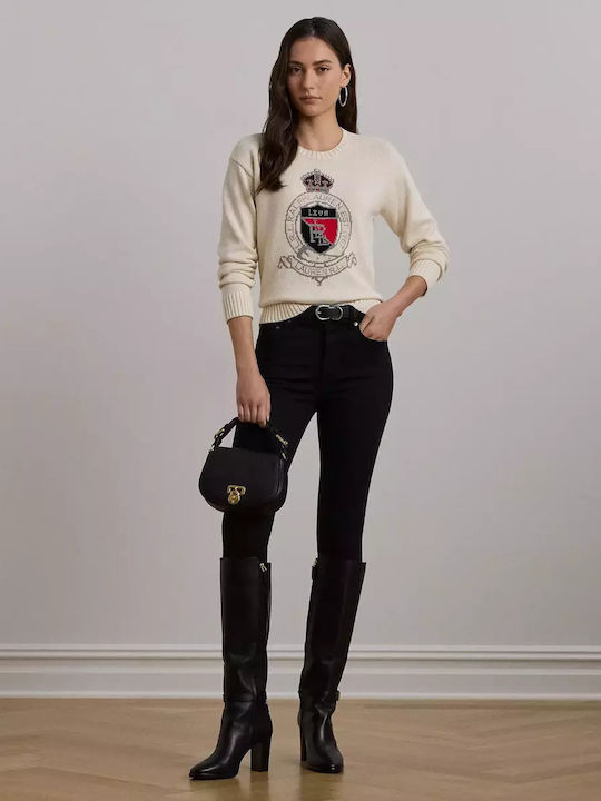 Ralph Lauren Riednee Γυναικείο Μακρυμάνικο Πουλ...