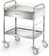 DM Construction Τροχήλατο Τραπεζάκι Nursing W70xD50xH84cm D-31