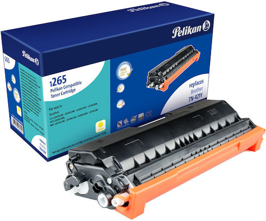 Pelikan Kompatibel Toner für Laserdrucker Bruder TM-421Y Gelb
