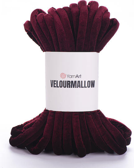 YarnArt Velourmallow Polyester Red 23m 550gr