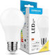 Modee Lighting Λάμπα LED 13W 120mm για Ντουί E27 και Σχήμα A65 Θερμό Λευκό 1350lm