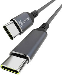 Smrter USB 2.0 USB-C männlich - USB-C 100W 2m Smrter USB 2.0 USB-C männlich - USB-C 100W 2m