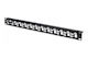 Digitus Patch Panel Abgeschirmt für Rack 1U 19" 24 Steckdosen Schwarz