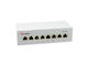 Equip Patch Panel Keystone για Rack 1U cat6a Γκρι