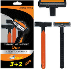Medaction Duo Razor for Body 5pcs Medaction Duo Razor for Body 5pcs