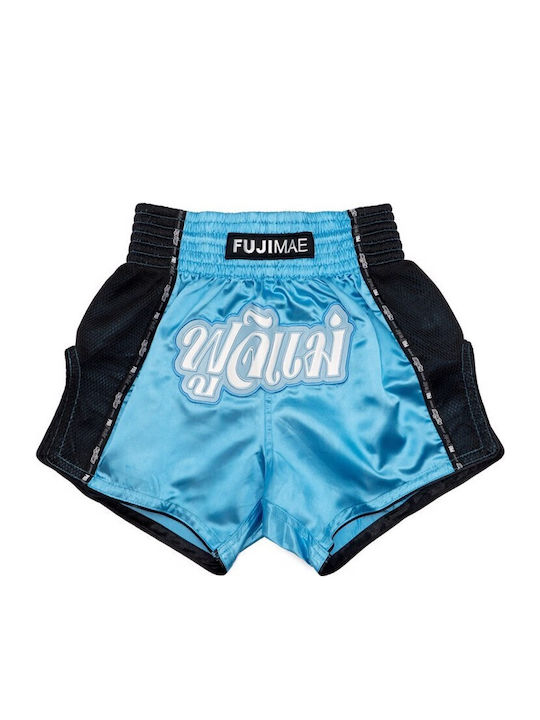 Fujimae Bărbați Shorts Kick/Thai Boxing Albastru