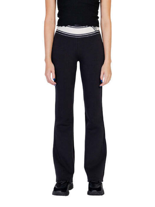 Guess Women's Cotton Trousers Black