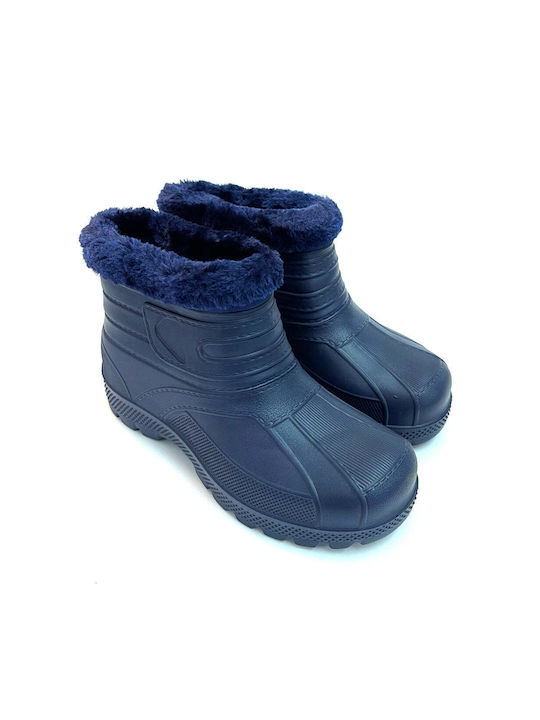 Ustyle Sicherheitsgummistiefel Knöchel mit Fell