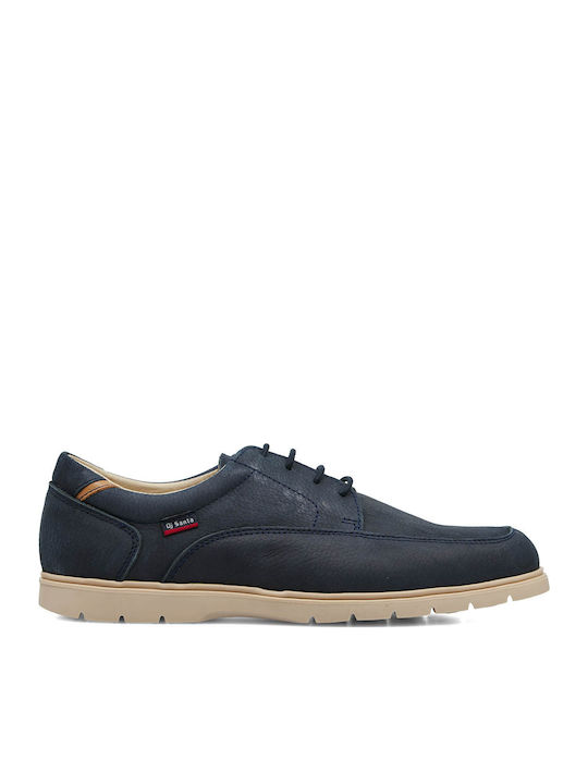 Dj.Santa Leder Herren Freizeitschuhe Blau Dj.Santa Leder Herren Freizeitschuhe Blau