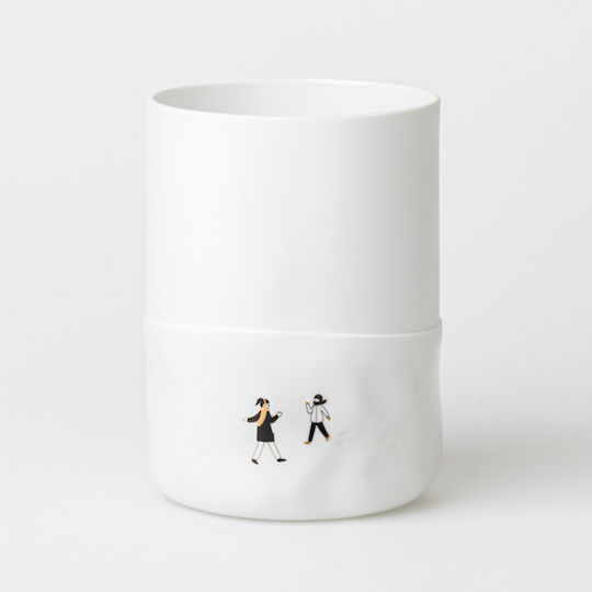 Raeder Porcelain Vase "Snowball Fight"