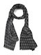 Verde Men's Scarf Black