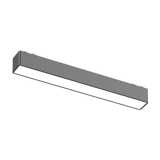 Universe Commercial Linear LED Ceiling Light 10W Warm White L23xD2.4xH2.6cm