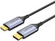 Unitek Cable DisplayPort male - DisplayPort male 1.8m Μαύρο (V1610A01)