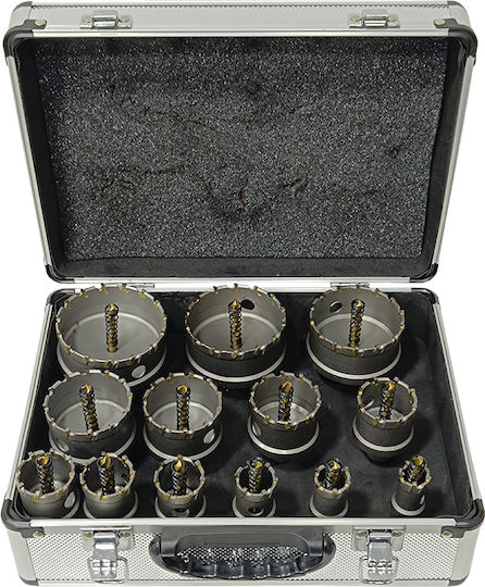 SKS Tools Set Diamant Lochsägen Karbid mit Durchmesser 75mm für Metall