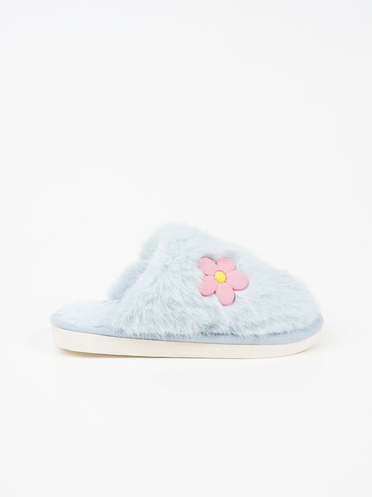 Piazza Shoes Παντόφλες Γαλάζιες