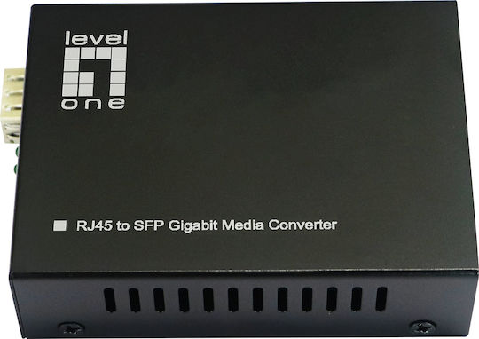 Converter Levelone Gvt-2015 10 100 1000t>rj45 To Sfp 60w Sw