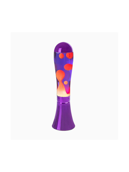 Balvi Lava Lamp Aluminium Purple