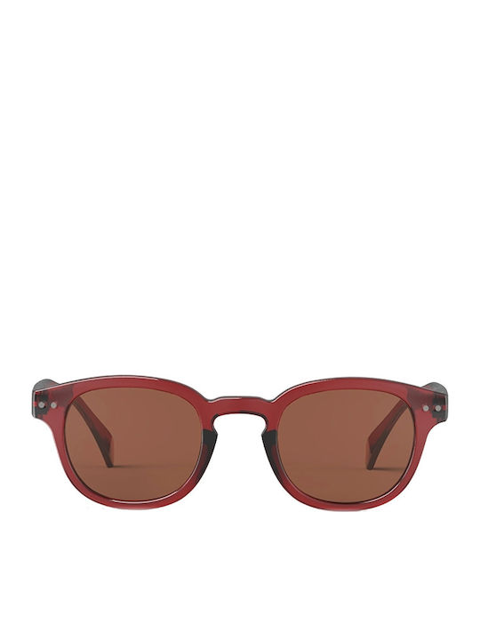 Izipizi Unisex Sonnenbrillen mit Horn umrandete...