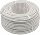 Elektrokabel 3x0,75mm 100m Weiß