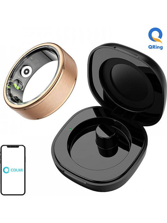 Colmi R03 Smart Ring 19.8mm Wasserdicht mit Pulsmesser Gold