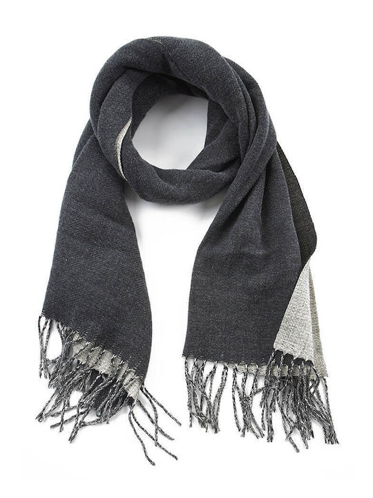 Verde Women's Wool Scarf Black