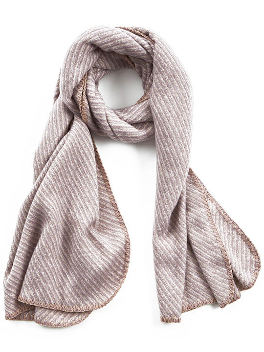 Verde Women's Wool Scarf Lilac