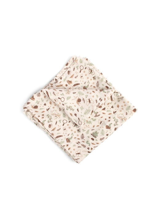 Filibabba Muslin Swaddle Wrap 120x120cm.