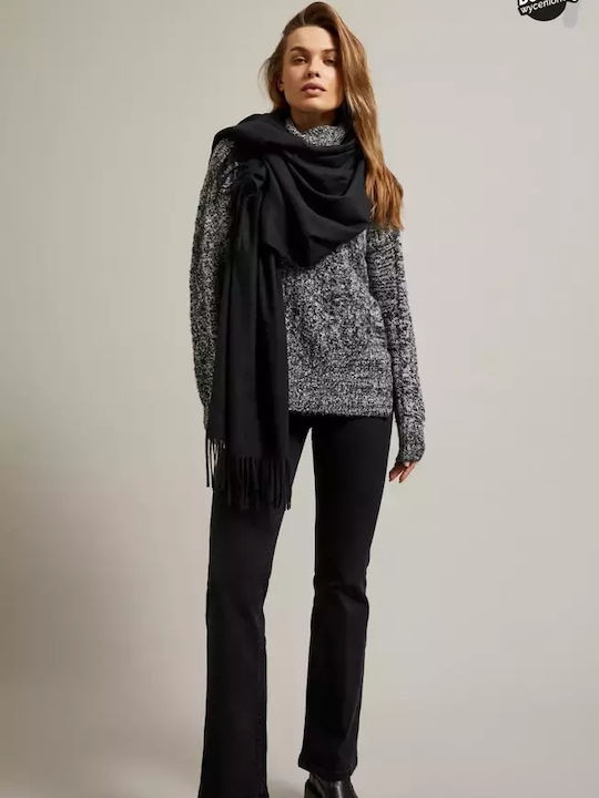 Make your image Fular pentru femei Negru