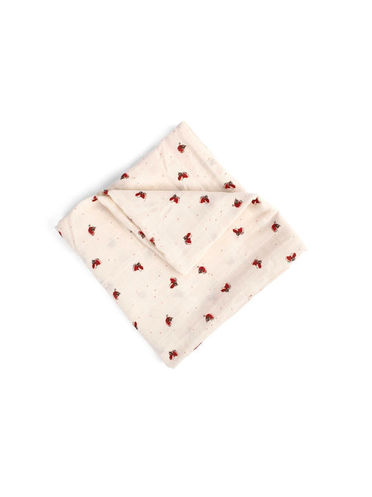 Filibabba Muslin Swaddle Wrap 120x120cm.