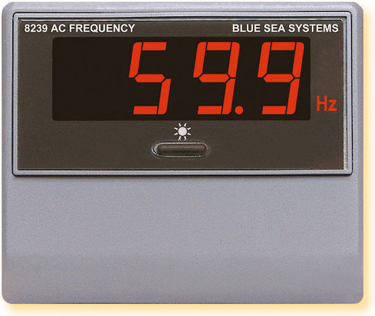 Blue Sea Systems Contor De Frecvență Pentru Panou Electric Digital Monofazat 11.RE.61093